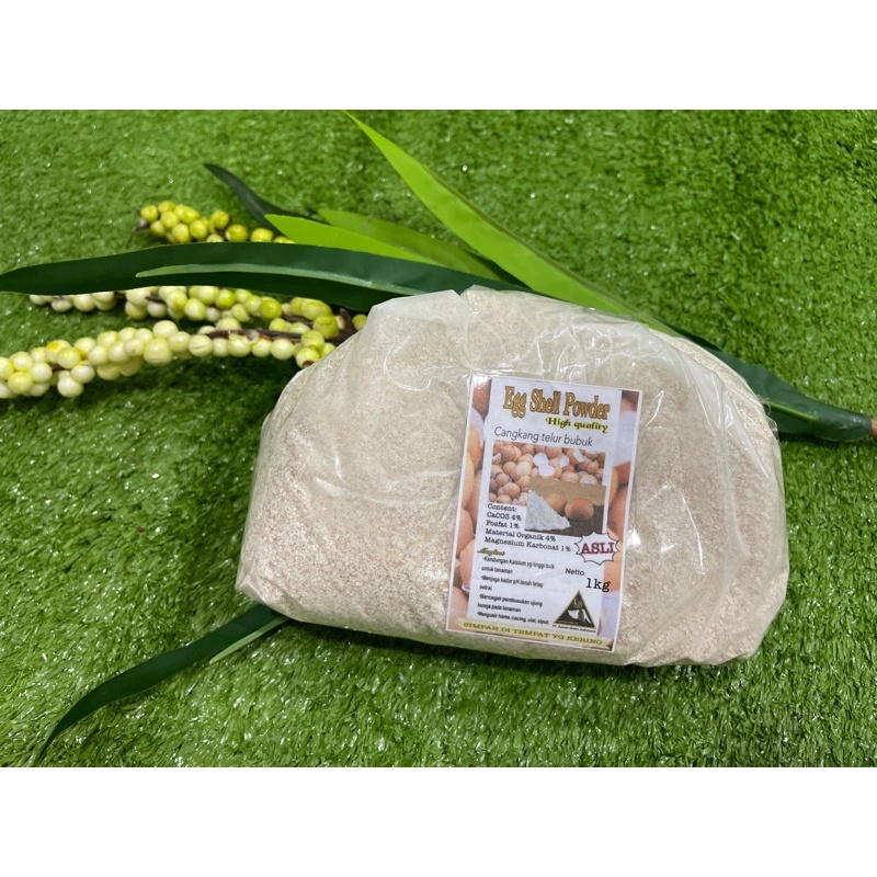 

Tepung Kulit Telur kemasan 1 kg / Tepung Cangkang Telur asli / pupuk / tepung pakan ternak / tepung kalsium / pupuk tanaman / pupuk organik / makanan ternak / tepung ternak / itik / pupuk / ransum