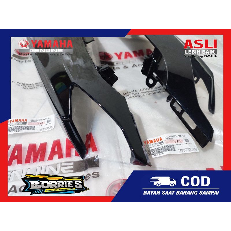 BODY SAMPING YAMAHA MIO SPORTY HITAM ORIGINAL YAMAHA 5TL-F1721-00-33