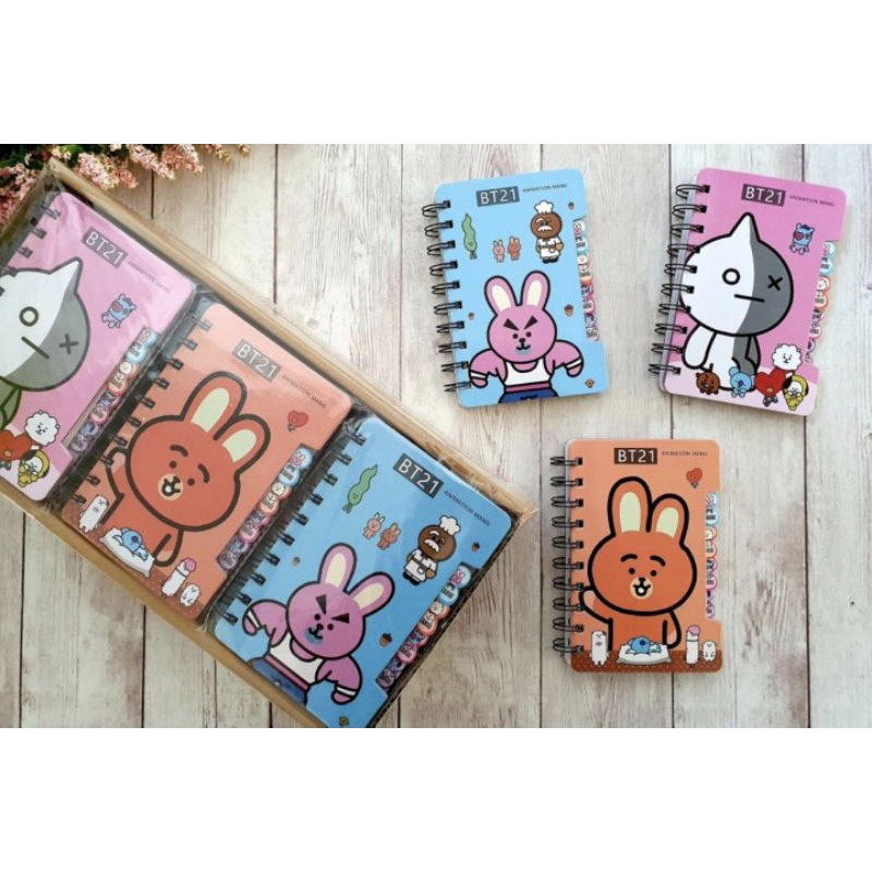 

MEMO SPIRAL BTS BT21/DIARY SPIRAL