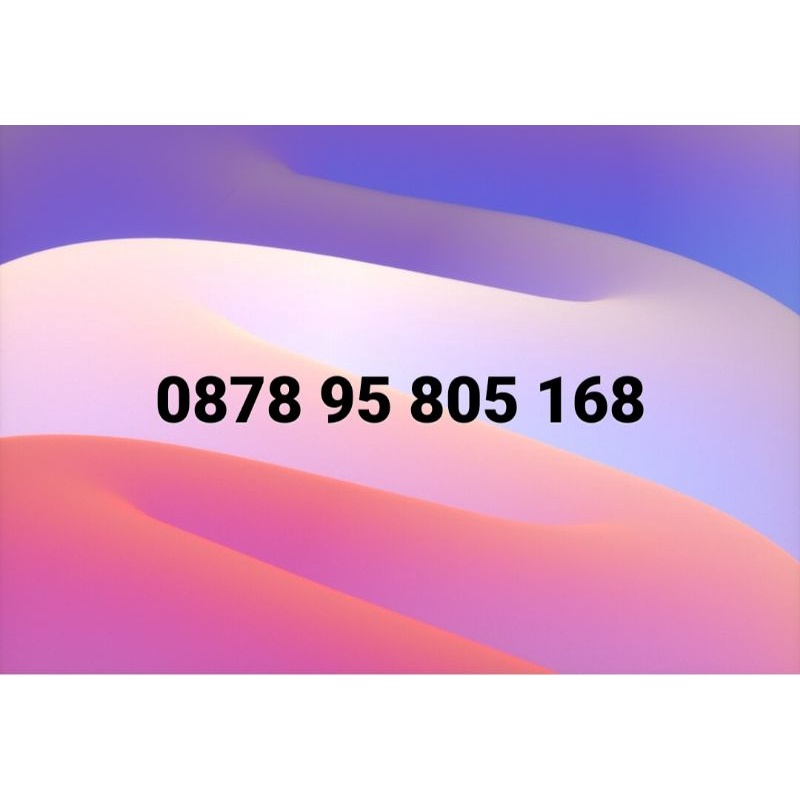 nomor cantik xl 805 168
