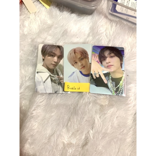 Photocard haechan nct haechan jewel universe haechan bene sg22 haechan matching card