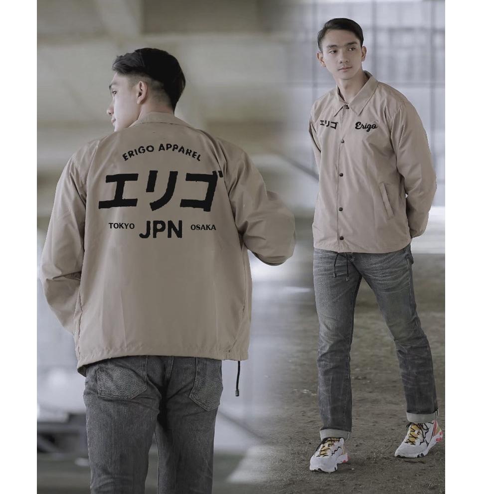 ➳hy Paling Popular✡ Coach erigo Jacket remaja Apparel NAGA jepang jaket pria wanita jacket distro re