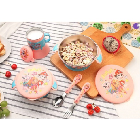 ORIGINAL PAW PATROL baby dinnerset stainless 4pcs PB0208