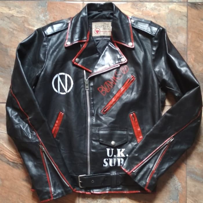 Jaket Kulit Biker Rancid