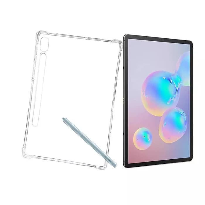 Soft Case Silikon Samsung Galaxy Tab S6 &amp; S6 Lite Bening Transparant Airbag Anti Crack