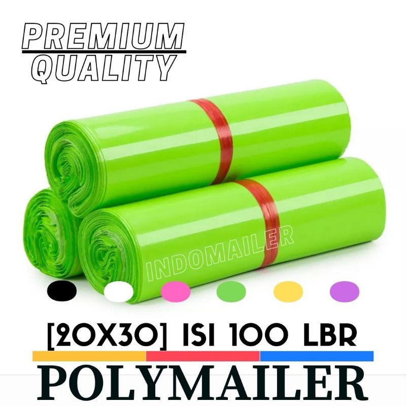 [20x30] 100 LBR PLASTIK POLYMAILER OLSHOP / PLASTIC PACKING ONLINE SHOP