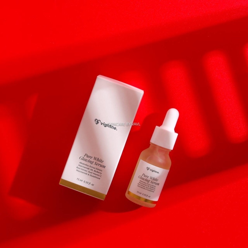 VAVL PURE WHITE GLOWING SERUM (free gift) | SKINCARE BPOM | SERUM WHITENING | SERUM WAJAH