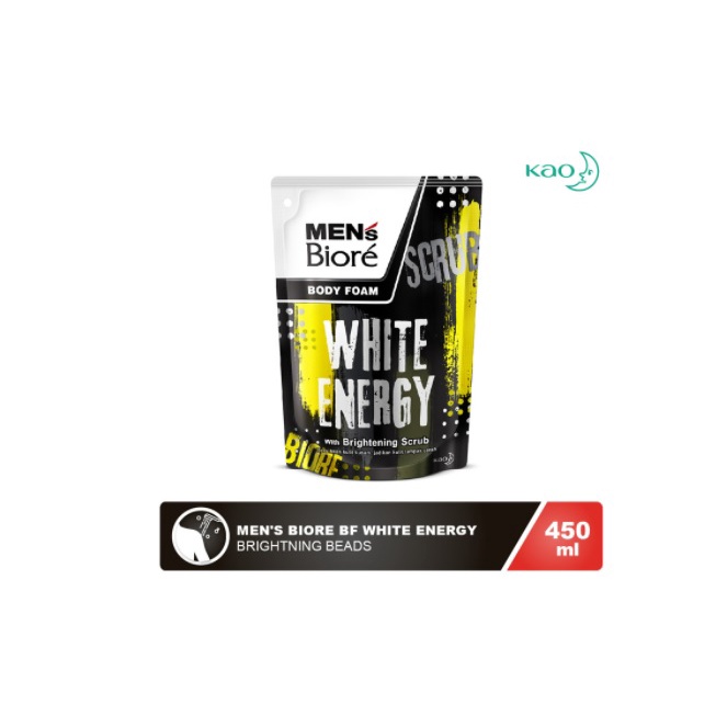 MEN'S BIORE Body Foam White Energy 400 ml