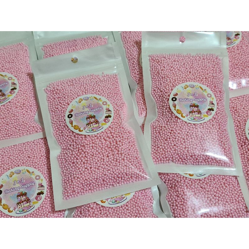 

sprinkle trimit pearls bead pink 2mm