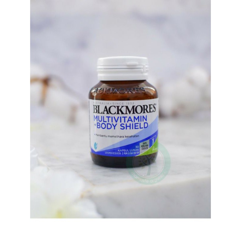 Blackmores Multivitamin + Body Shield isi 30/80