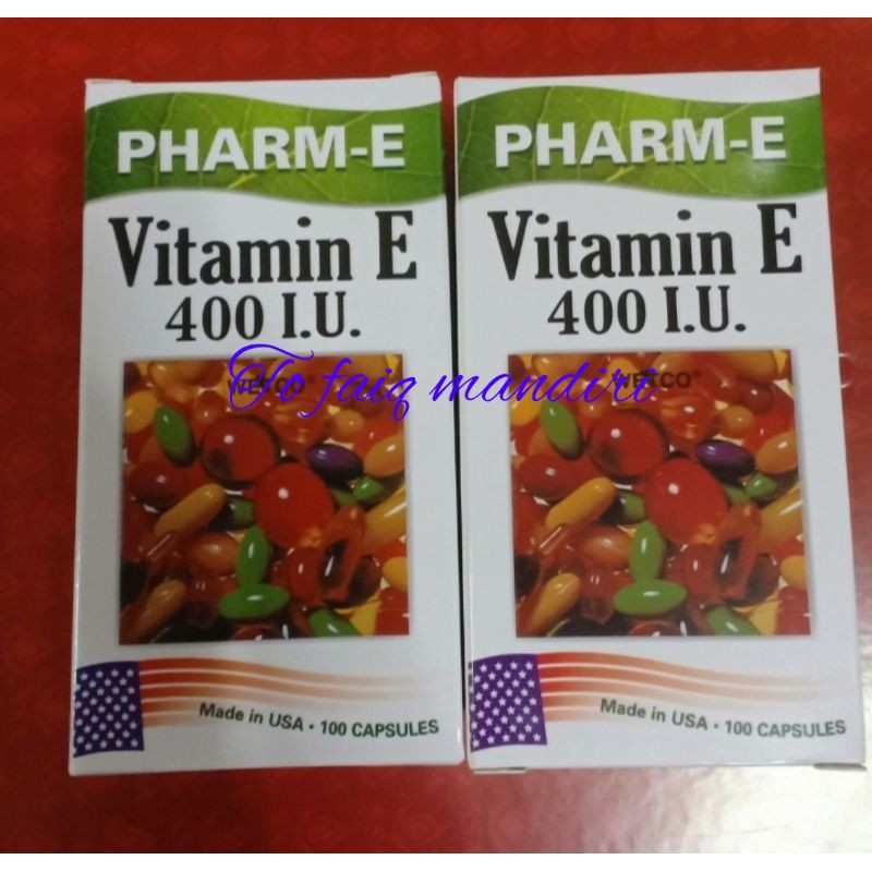 Pharm E vitamin E400 original vitamin E