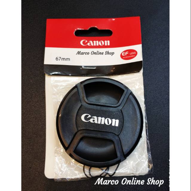 Cap Lensa Canon 67mm - Tutup Lensa - Lenscap (NEW)
