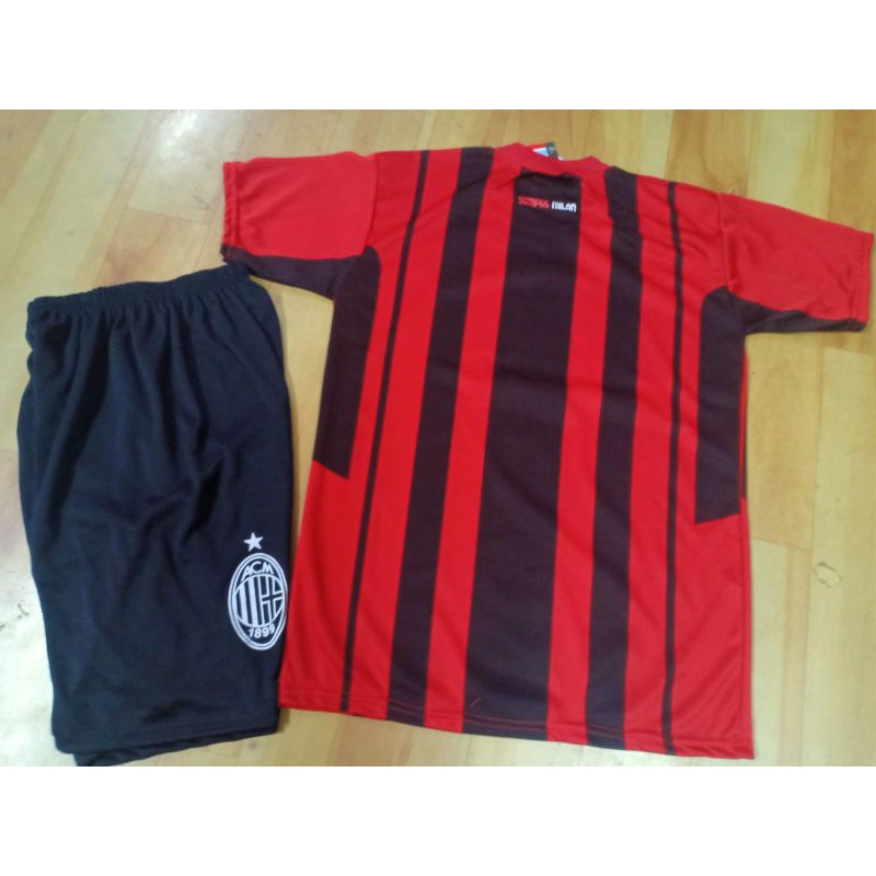 SETELAN BOLA ANAK AC.MILAN 2021-22 USIA 9-14THN