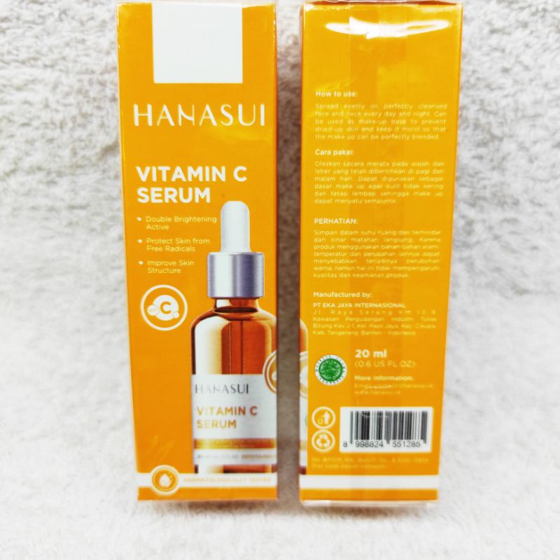 SERUM HANASUI VITAMIN C DAN E - KUNING