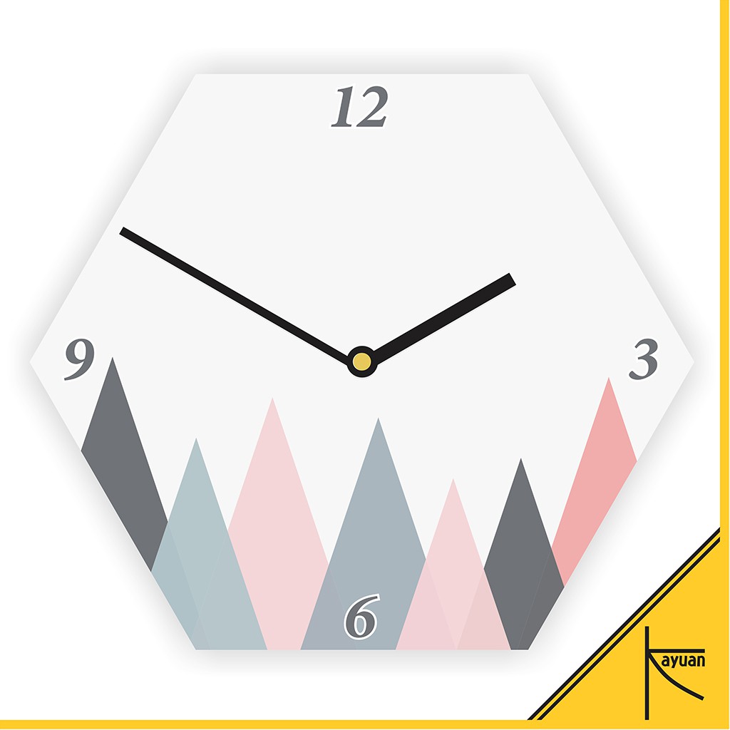 Jam Dinding Kayu Segi Enam Skandinavian Wall Clock Scandinavian Hexagon Unik Pink Blue Shopee Indonesia Jam Dinding Kayu Segi Enam Skandinavian Wall Clock Scandinavian Hexagon Unik Pink Blue Shopee Indonesia