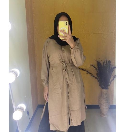 Paling Diminati TUNIK RAYON | AIR FLOW CRINGKLE DOBBLE KANCING LD 120 DK70