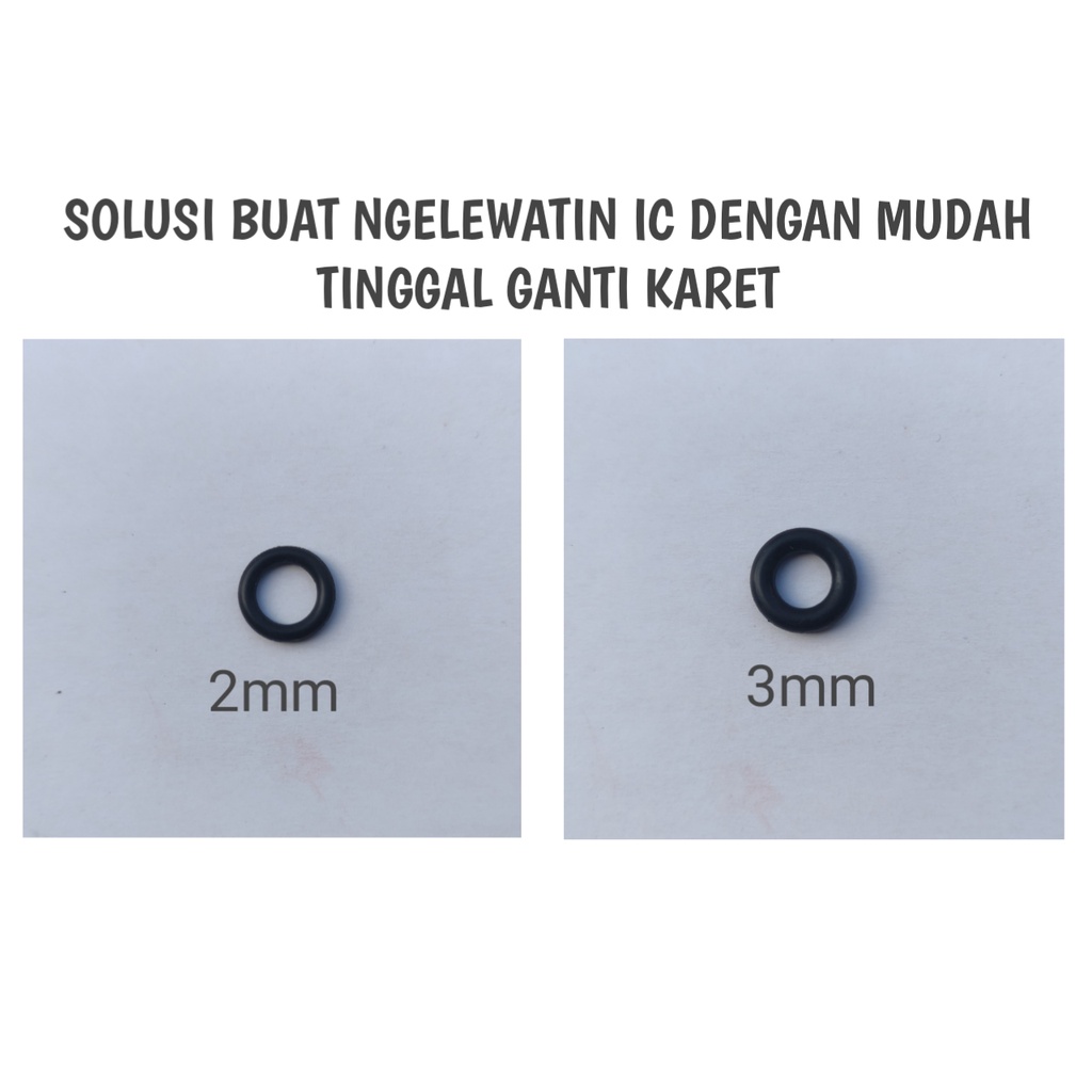Tamiya rubber roller ring karet STB/STO/SIDEDAMPER IC Lewat