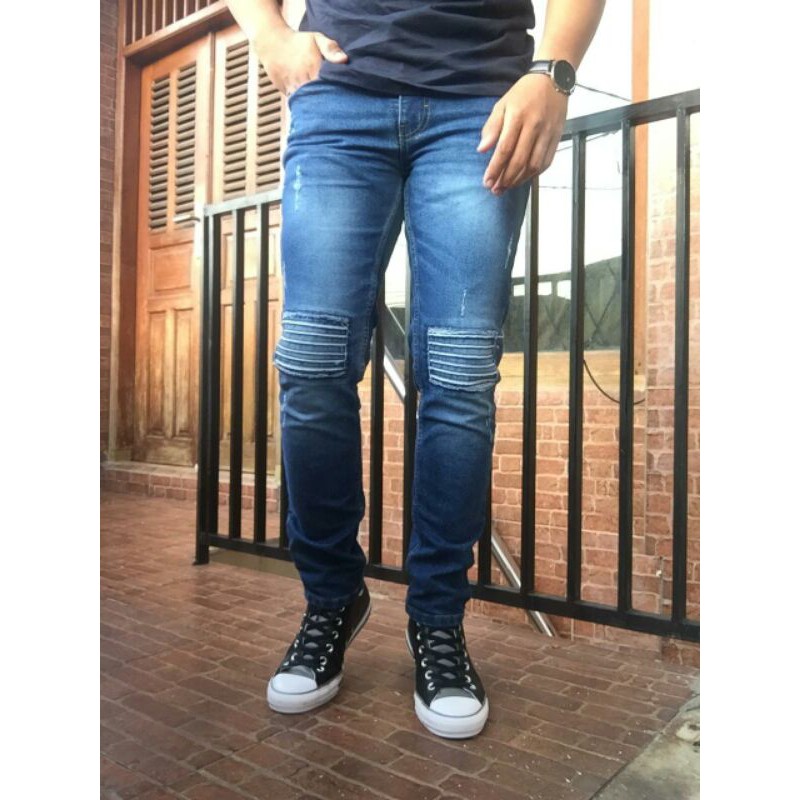 Celana Jeans Black Viper Distro Blue