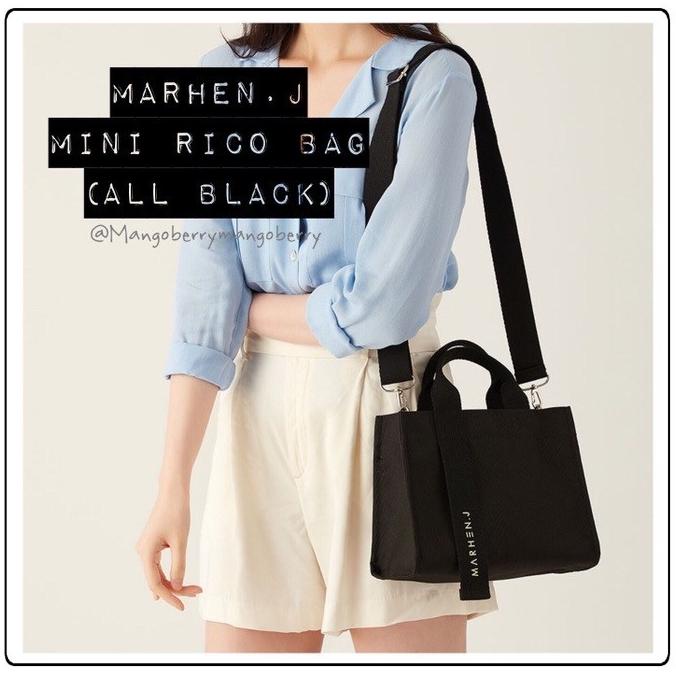 MARHEN.J Mini Rico bag - All black (100% ori Marhen j Marhenj)