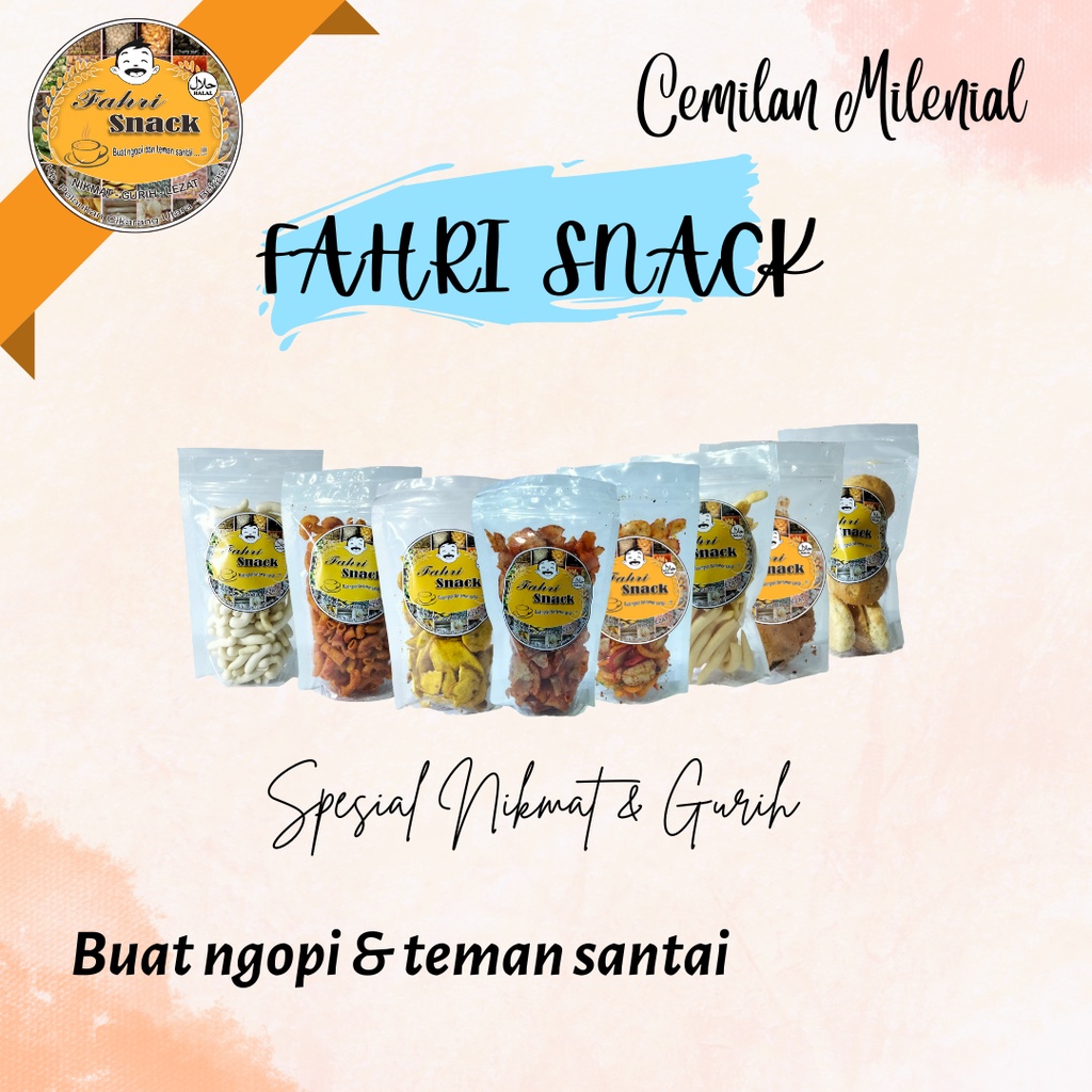 

Fahri Snack - Kripik Kaca Pedas [ KRIPCA ] Ekstra Daun Jeruk