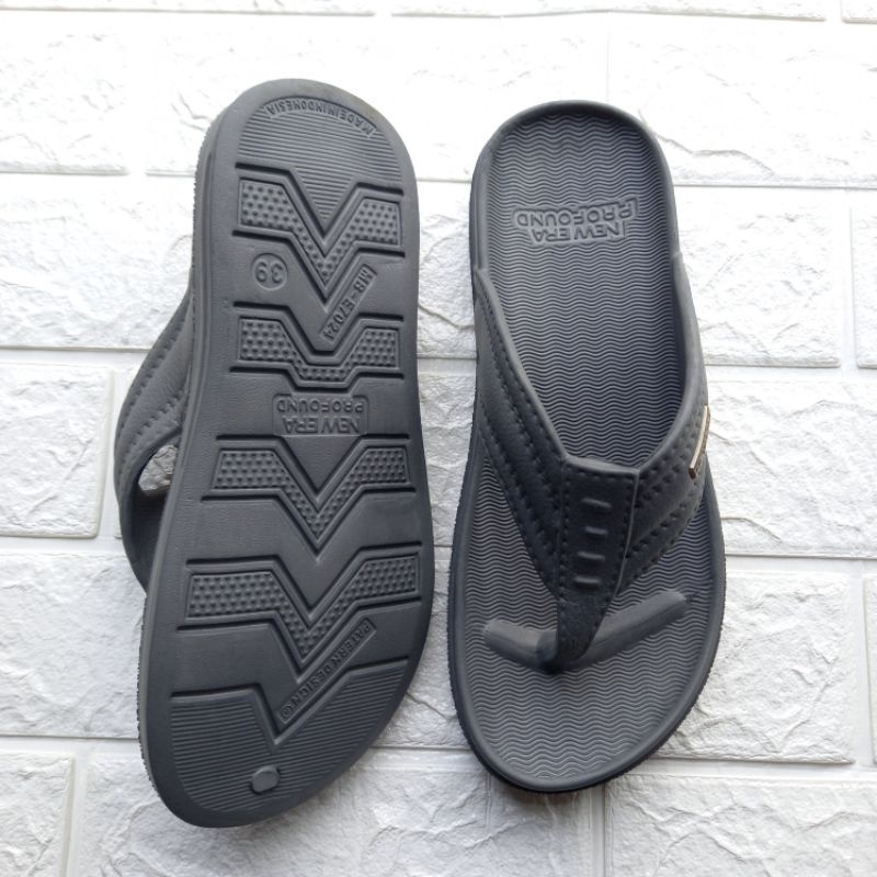 sandal jepit pria new era mb e 7024 karet