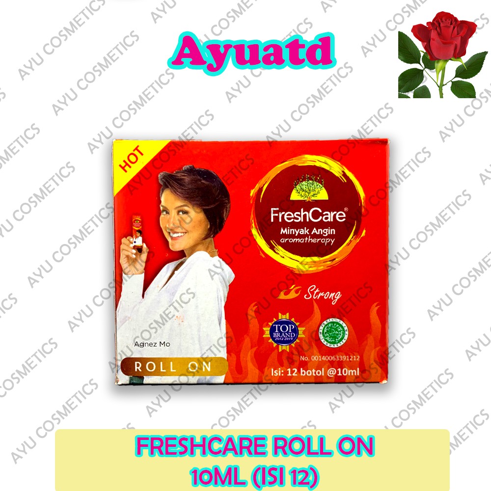 Freshcare Aromatherapy Roll On 10ml - Strong Hot 1Box Isi 12