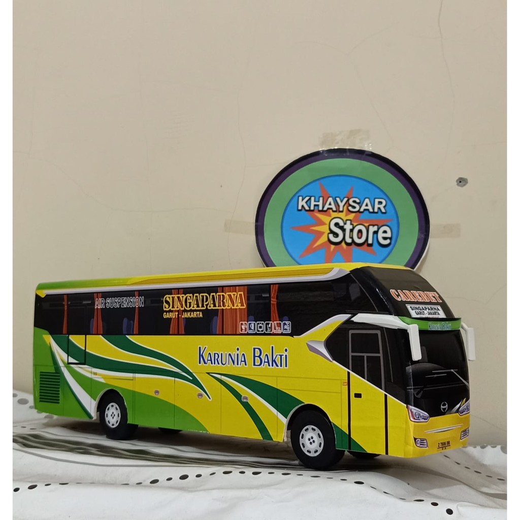 miniatur bus bis SR2 KARUNIA BAKTI