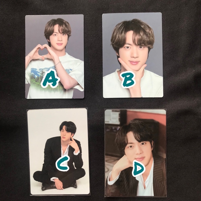 Mini Photocard Kim Seokjin BTS Sowoozoo PTD
