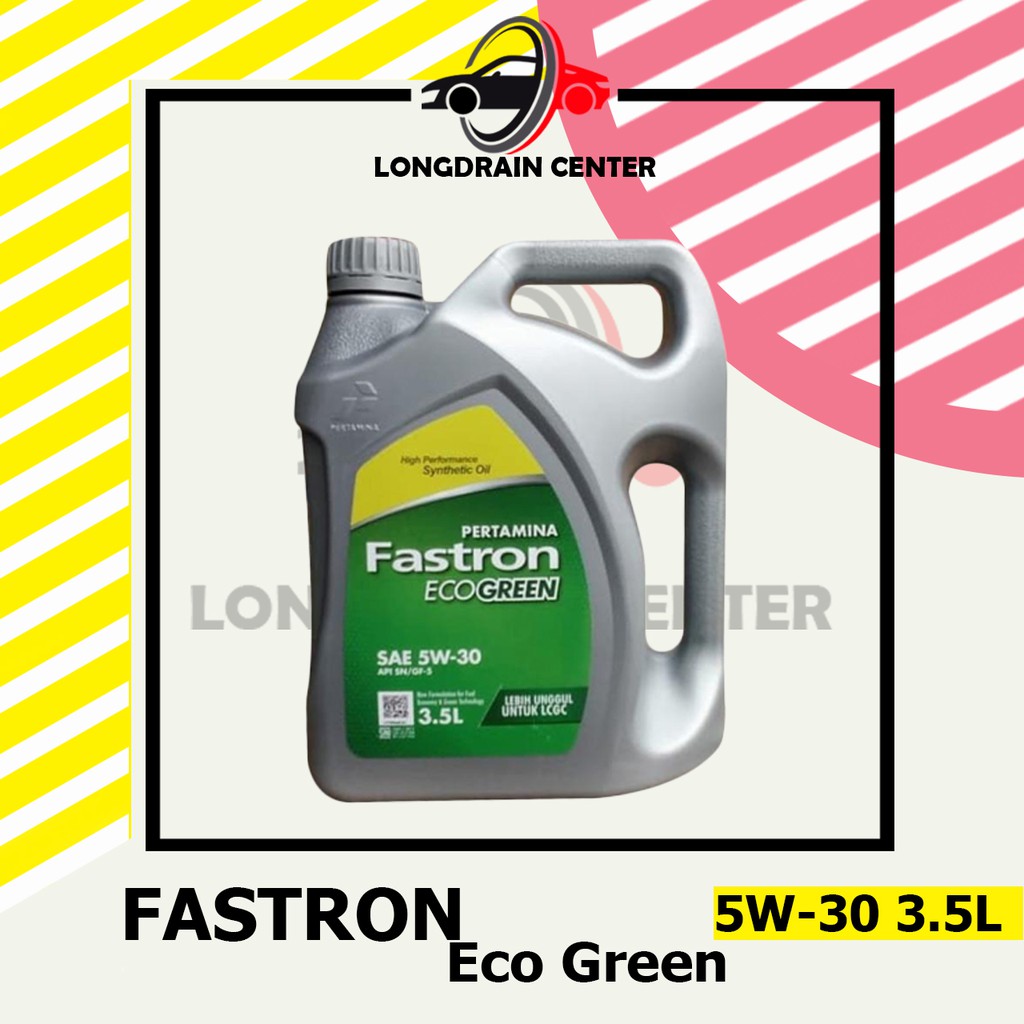 Jual Oli Fastron Eco Green 5w30 3.5 Liter LCGC Shopee Indonesia
