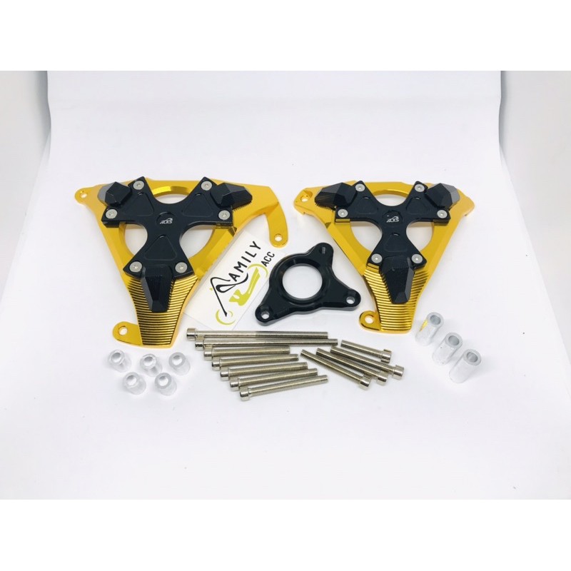 Cover engine - pelindung mesin blok mx king vixion nvl xabre byson r15