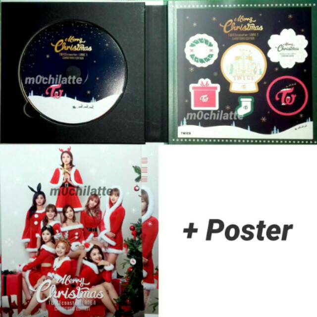Twicecoaster Christmas Ed. + Poster (Album Only)
