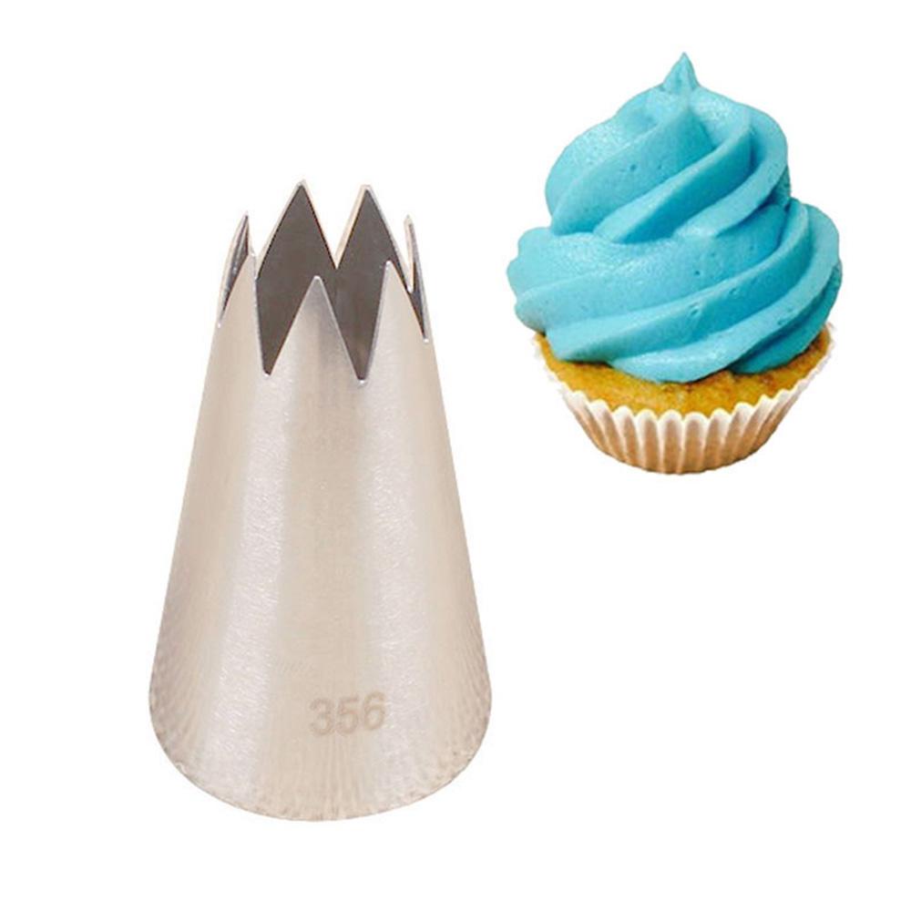 Preva Flower Icing Piping Nozzle Bakery Pastry Tips Alat Es Krim Cupcake Stainless Steel