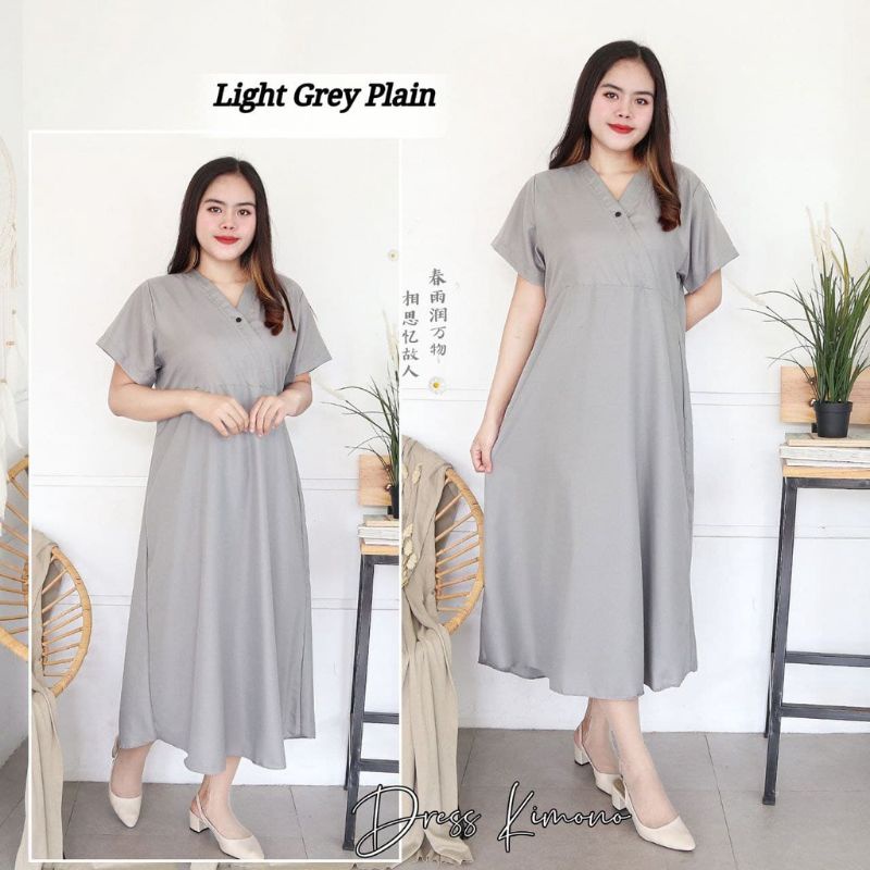 PIYAMA DASTER BAJU DEWASA WANITA JUMBO MURAH MIDI DRESS FASHIONABLE