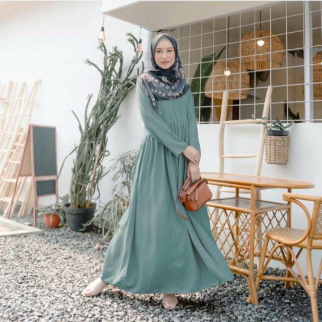 INAYAH DRESS BASIC - by Vanilla hijab