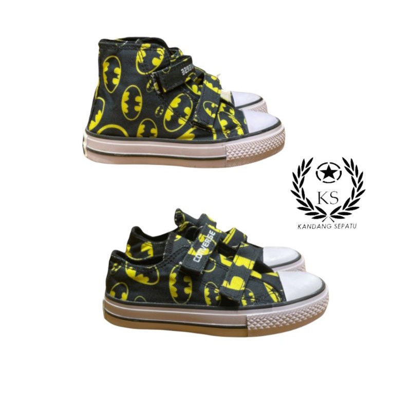 Sepatu Converse BATMAN Karakter anak