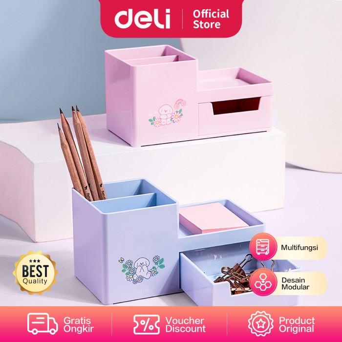 

Delia | Deli Kotak Penyimpan/Desk Organizer Modular Design 8922