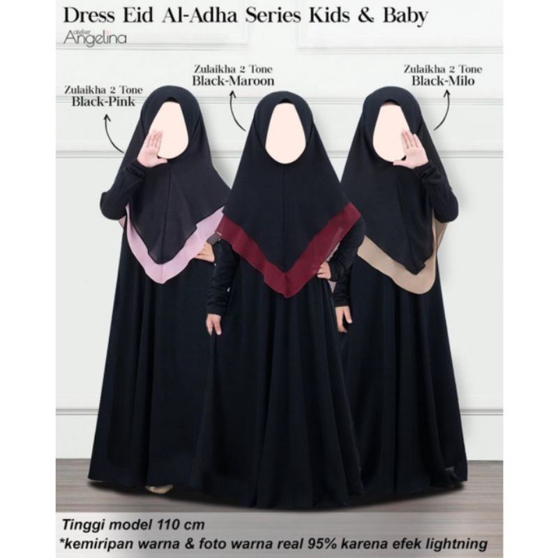 Aisha Dress Kids  Ied Series Atelierangelina Angelina New Bukan Preloved