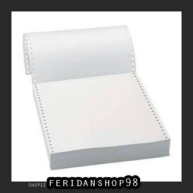 

BT556 KERTAS CONTINUOUS FORM BEST KERTAS KOMPUTER HVS 1PLY BY FERIDANSHOP98