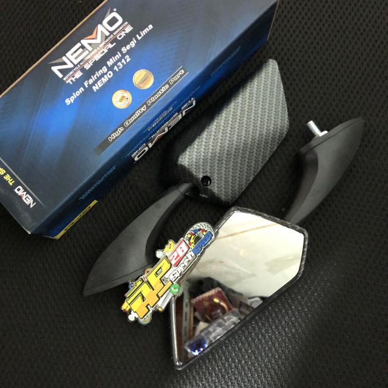 SPION FAIRING NEMO MINI SEGI LIMA MODEL LANCIP NMAX R15 R25 NINJA PCX GSX X-MAX MOTOR BERFAIRING