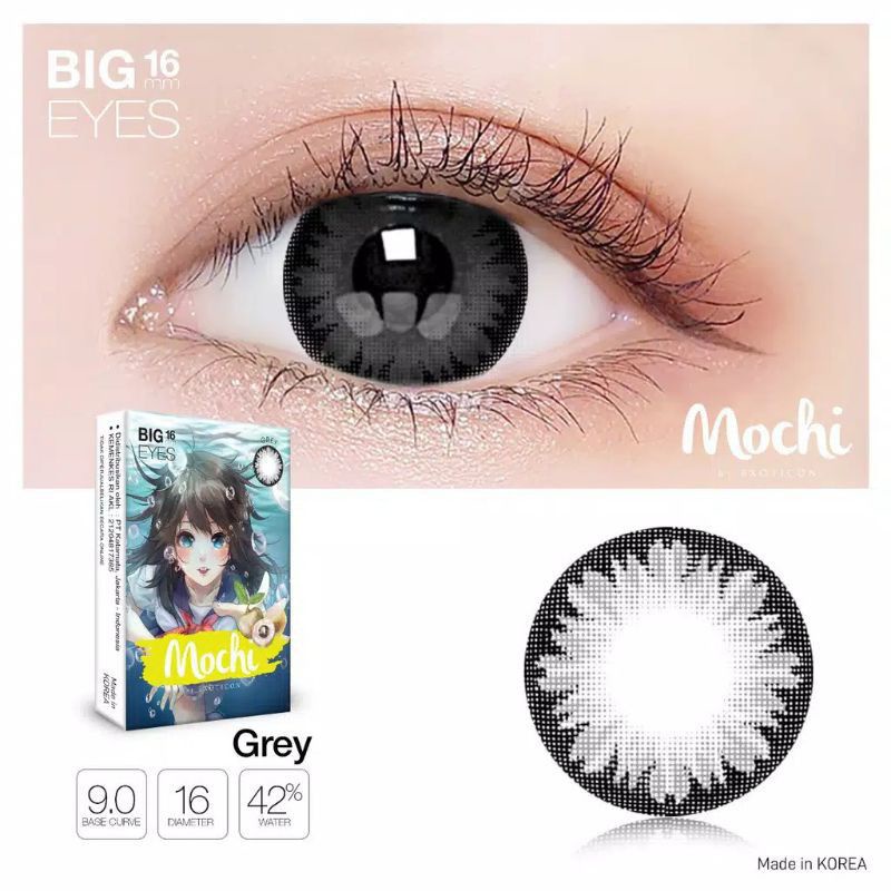 {BISA COD} SOFTLENS X2 MOCHI BY EXOTICON NORMAL &amp; MINUS -0.50 SD -3.00