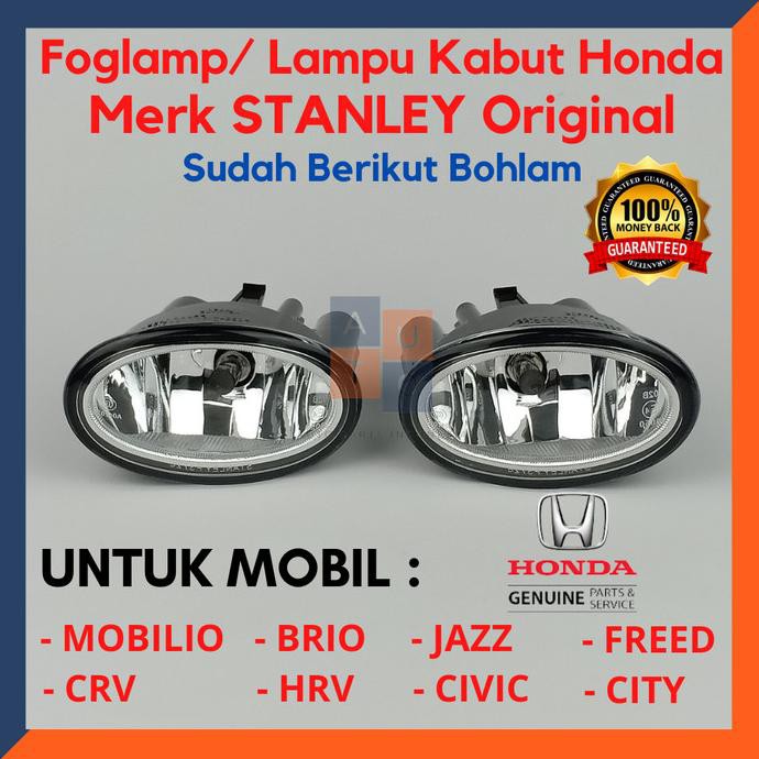 Foglamp Mobilio/ Lampu Kabut Honda Brio/ Foglamp Honda ORI STANLEY