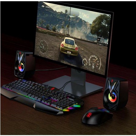 itstore GAMEN GS1 MultiMedia Speaker Laptop/PC/Gaming Soundbar Super Bass Portable RGB Garansi Original