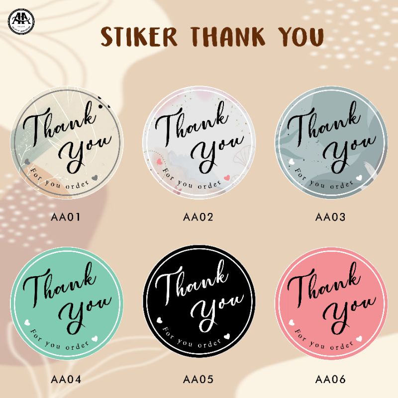 

[MIN. 30 PCS] STIKER LABEL TERIMA KASIH | SOUVERNIR | THANK YOU FOR YOUR ORDER | OLSHOP