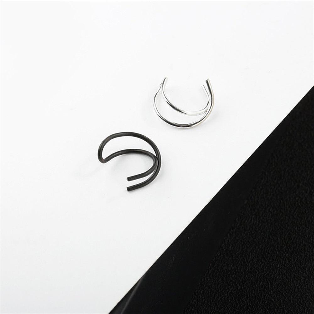 Lily 2PCs Cuff Earrings Aksesoris Pesta Punk Tanpa Tindik