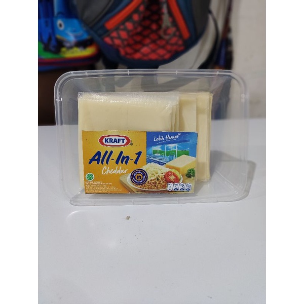 keju slice kraft cheddar all in 1