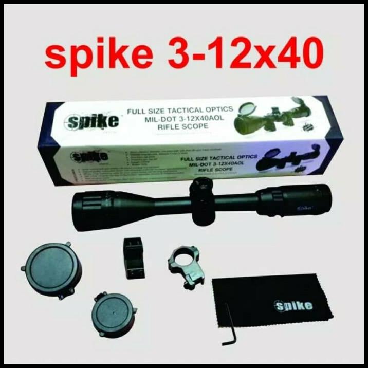 Teleskop Spike 3-12X40 Aol Rgb