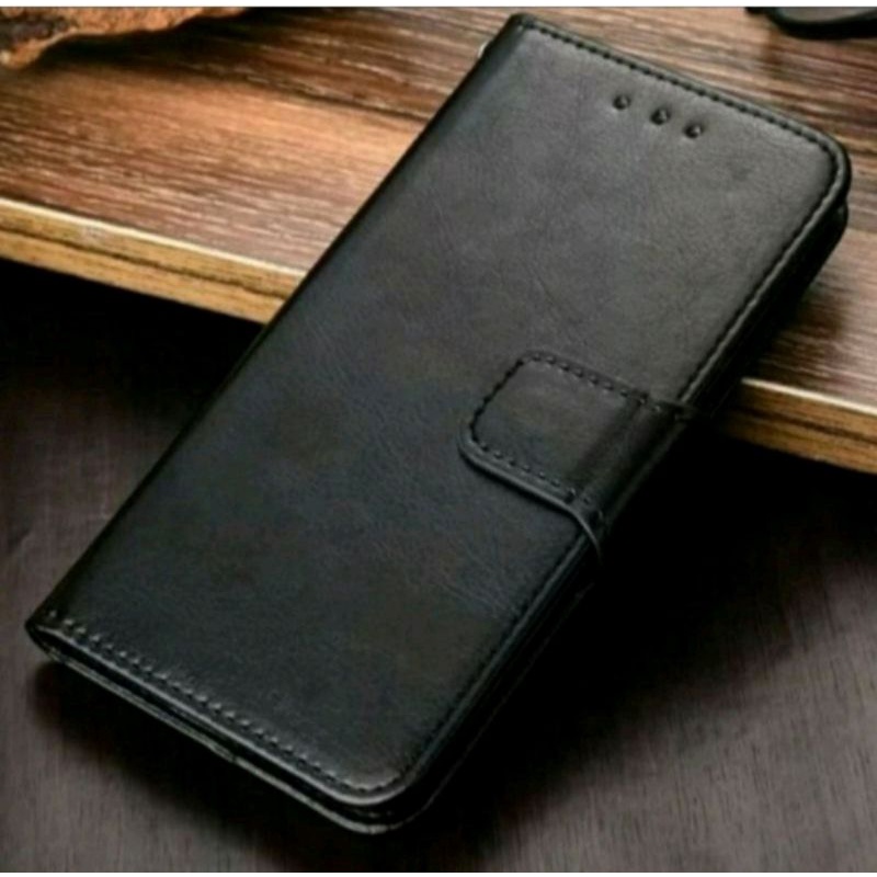 Samsung M22 M32 flip case cover dompet kulit