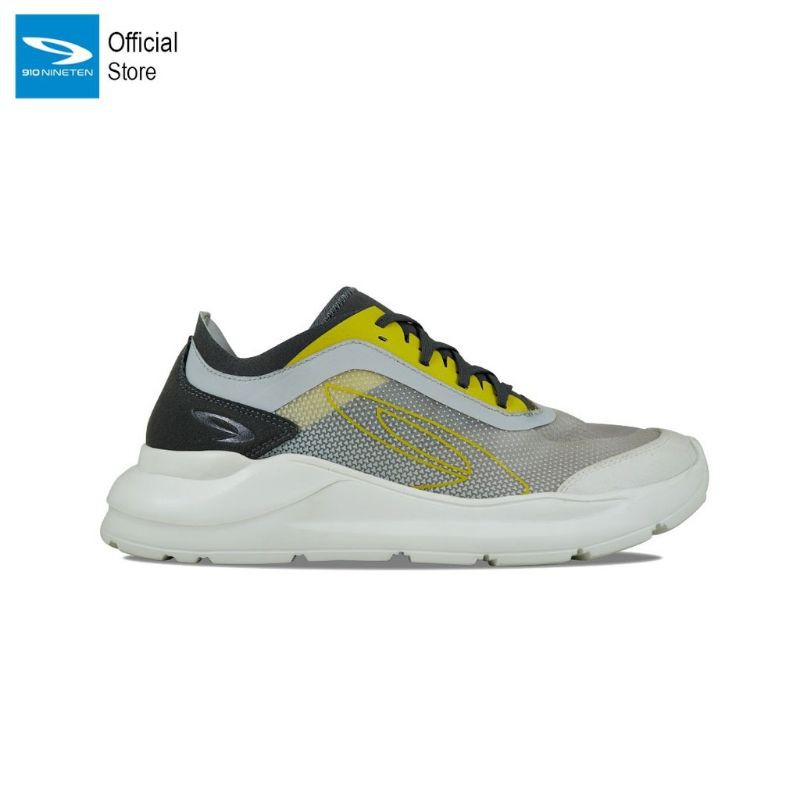 Sepatu Running/sneakers 910nineten Sera -  Grey White Yellow (100% Original)