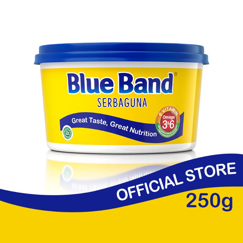 

Blue Band Mentega Sebaguna 250gr Tube