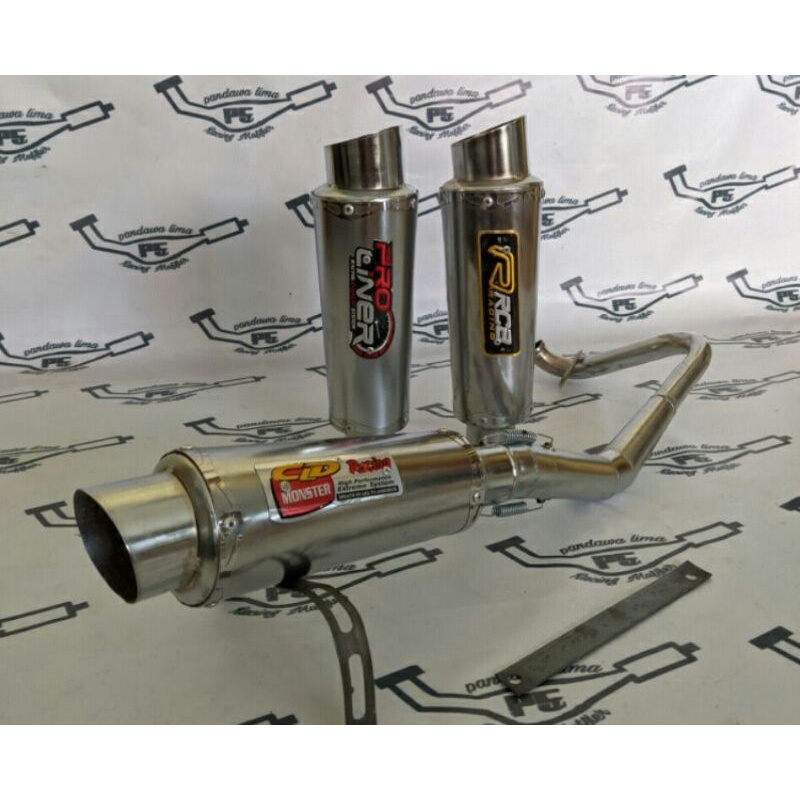 kenalpot racing CLD RCB PROLINER BEAT SCOOPY MIO J Z M3 XEON SOUL GT Vario